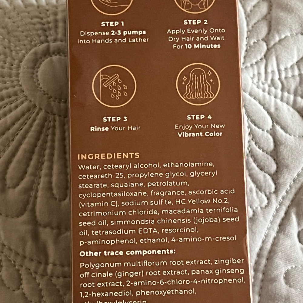 Polar Shampoo In Color Med Brown with Natural Extracts UNISEX - Picture 2 of 4